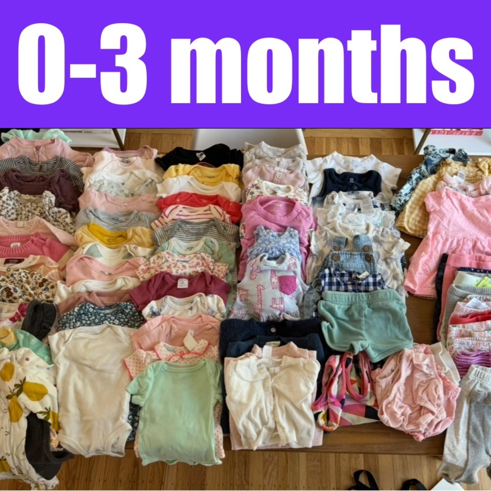 Baby Clothing Bundle 0-3 Months
